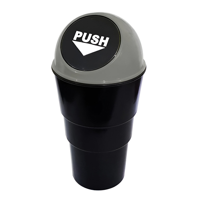 سطل زباله درب دار لیوانی خودرو