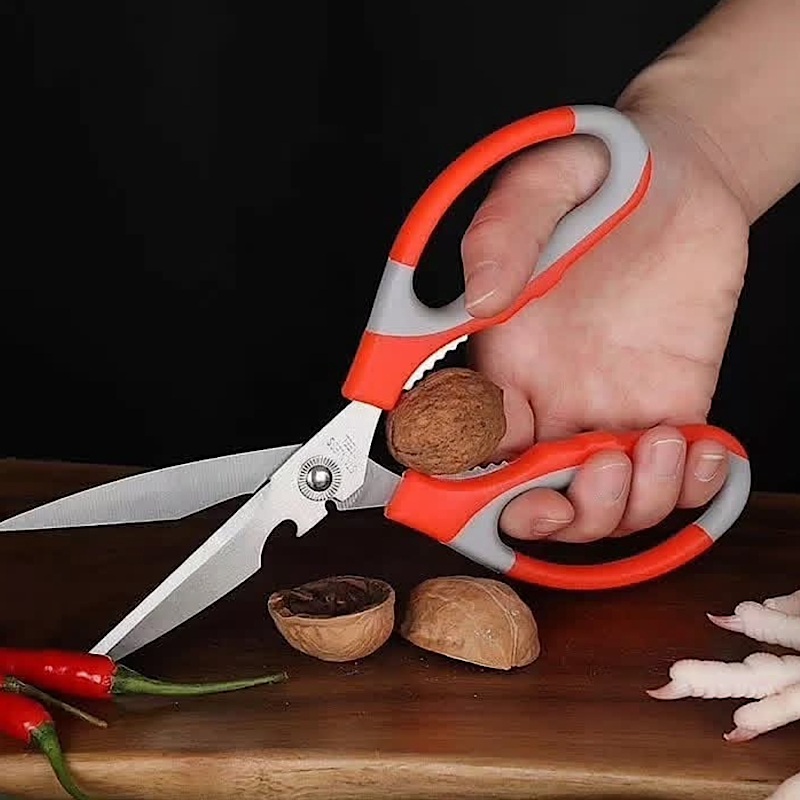 قیچی استیل ضدزنگ چندکاره حرفه ای