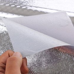 فویل چسبی کابینت طرح نقره ای 3 متری