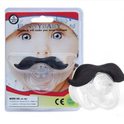 پستونک کودک طرح سیبیل